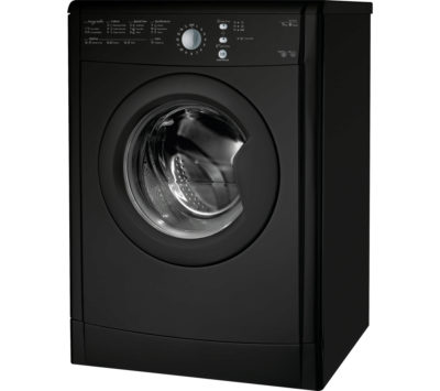 INDESIT  EcoTime IDVL75BRK Vented Tumble Dryer - Black INDESIT  EcoTime IDVL75BRK Vented Tumble Dryer - Black